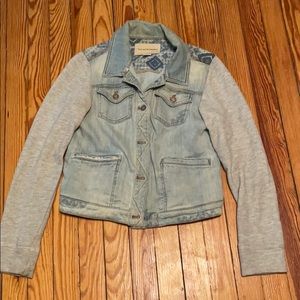 Anthropologie Pilcro Jean jacket with fun details